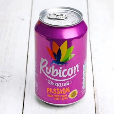 Rubicon Sparkling Passion Fruit Drink 330ml Can